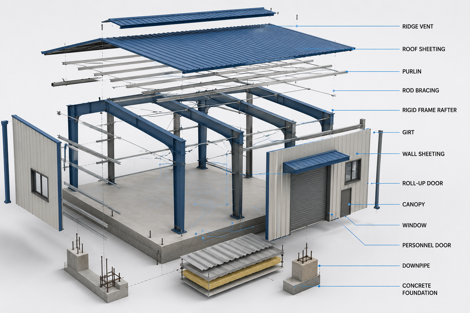 PEB Shed Anatomy